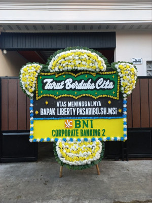 Papan Bunga Duka di Pancuran Pinang